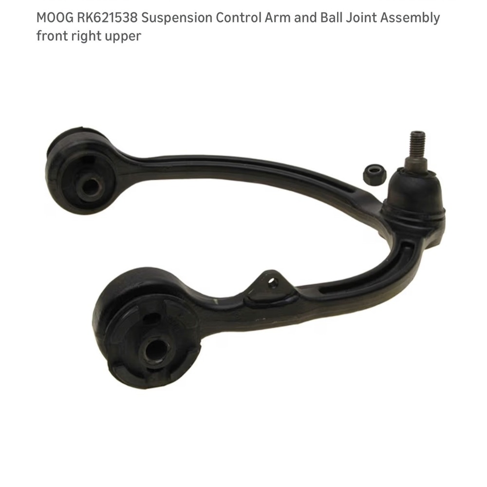 MOOG Front Right Upper Control Arm Ball Joint Assembly for Chrysler Dodge